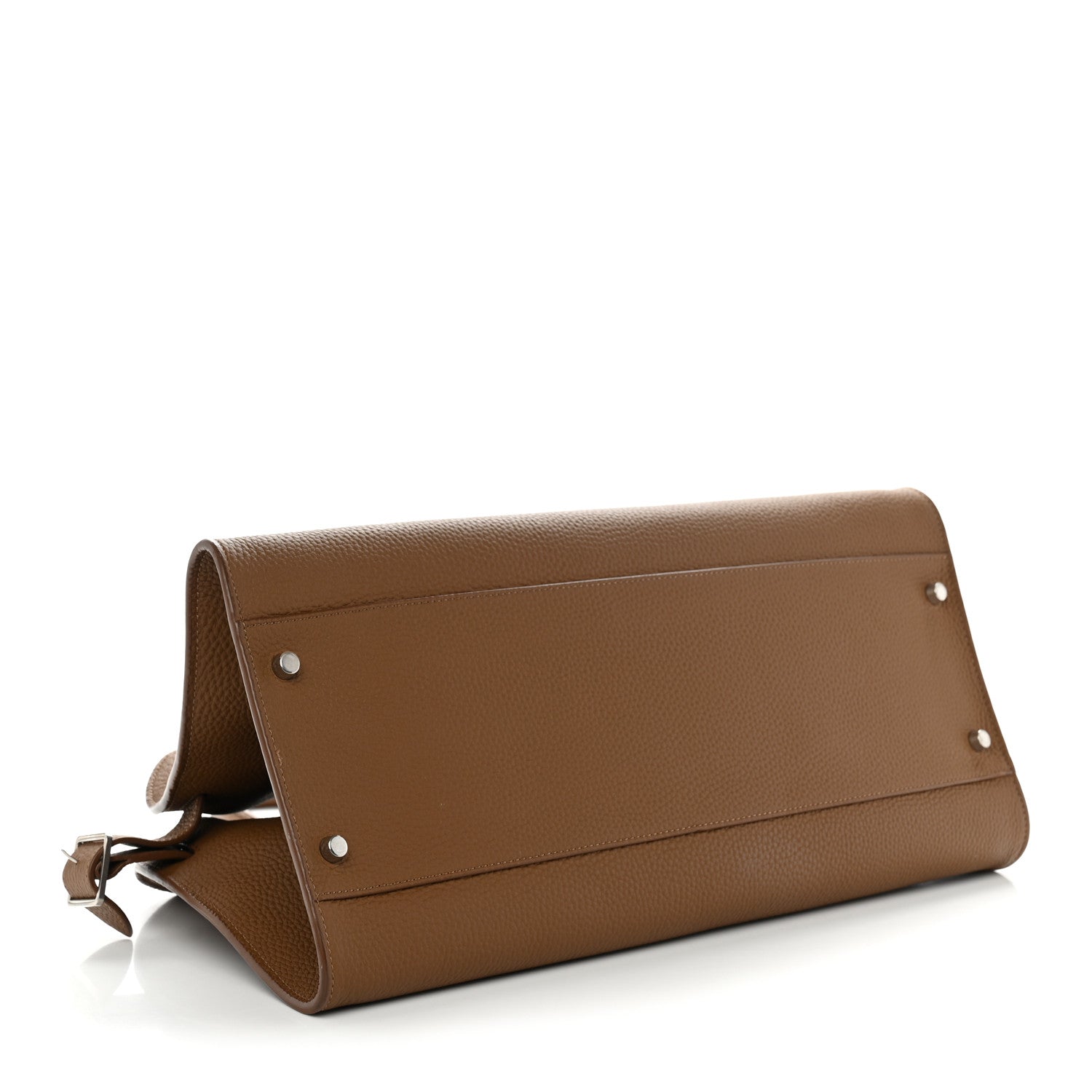The Row Grained Calfskin EW Margaux Rubber