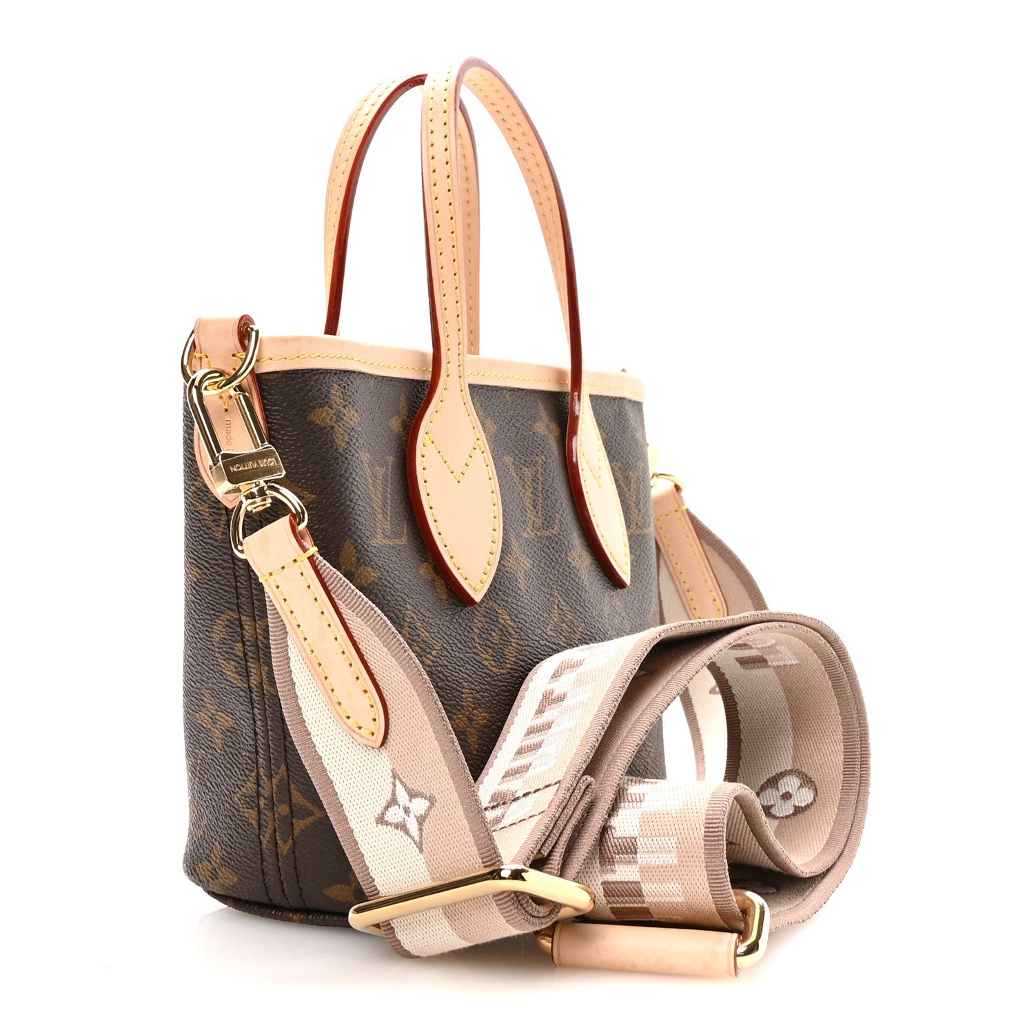 Louis Vuitton Monogram Neverfull BB Beige