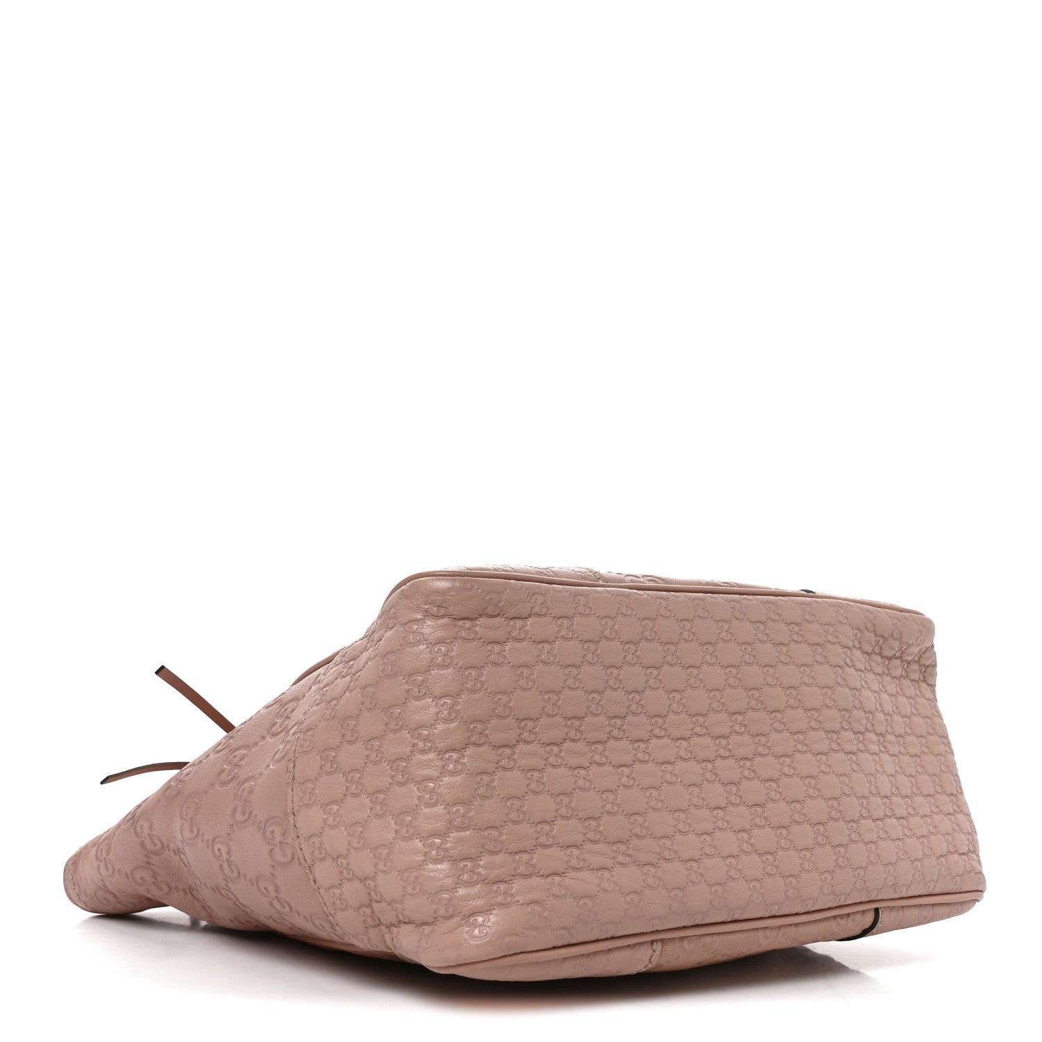 Gucci Guccissima Small Bree Zippered Tote Soft Pink