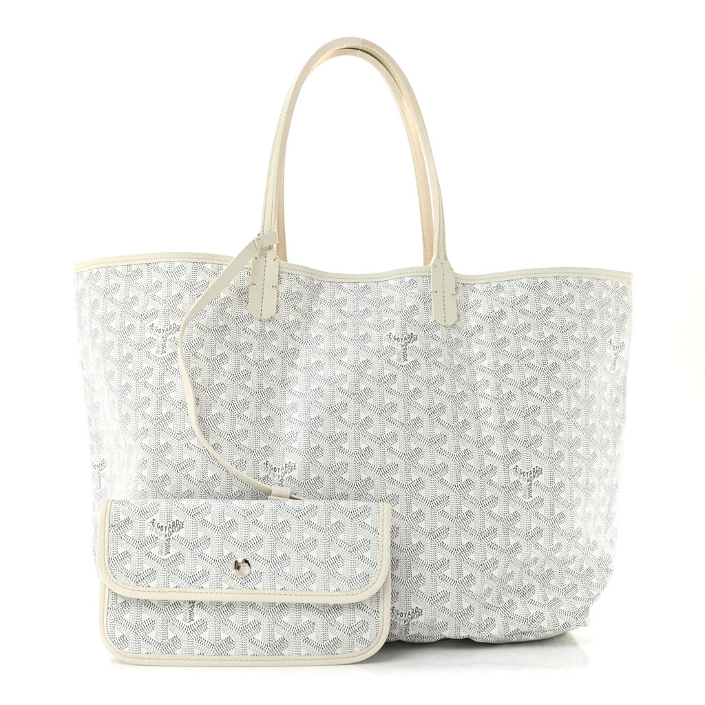 Goyard Goyardine Saint Louis PM White