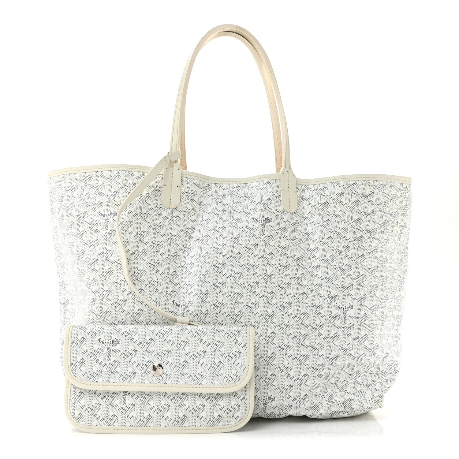 Goyard Goyardine Saint Louis PM White