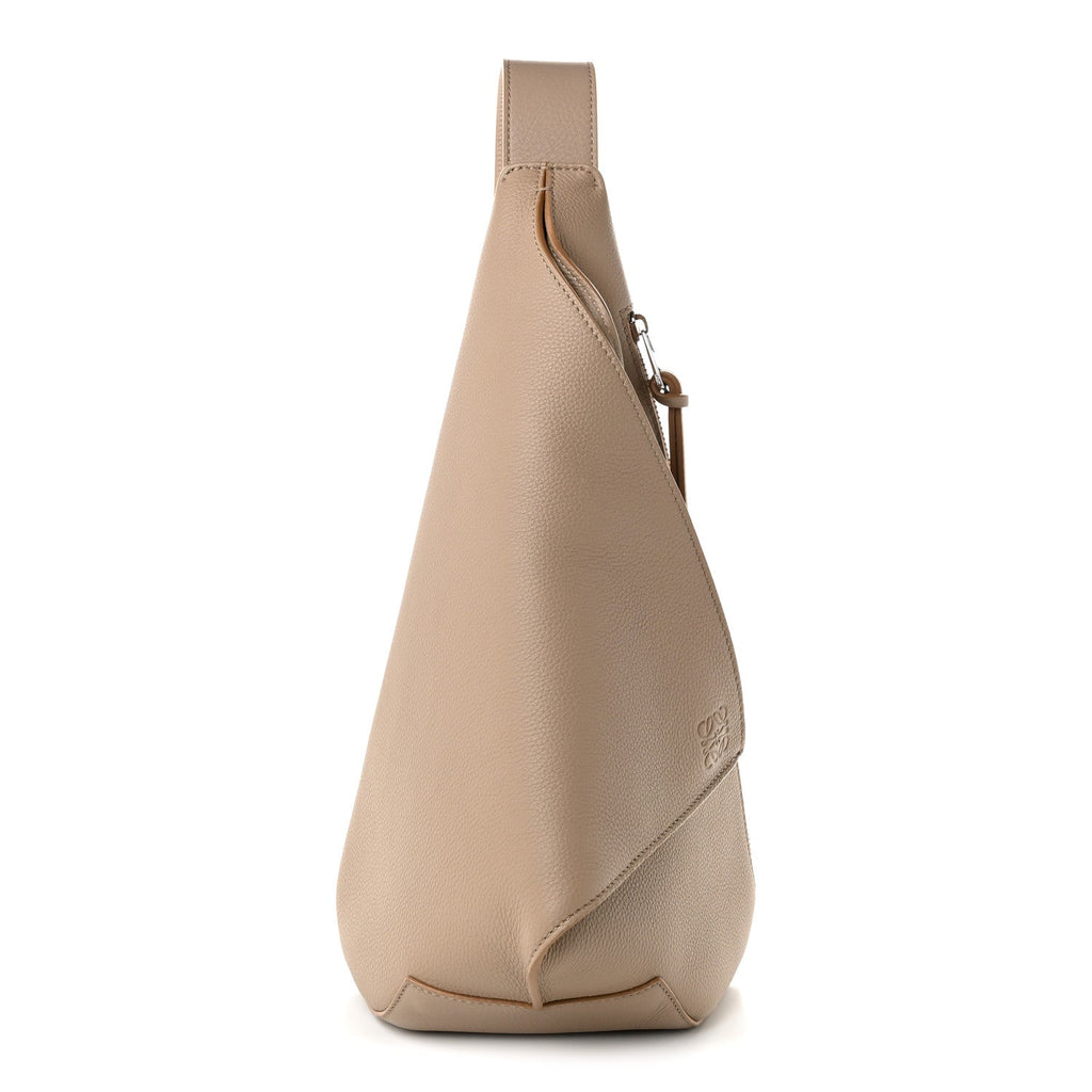 Loewe Soft Grained Calfskin Anton Sling Sand