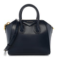Givenchy Shiny Lord Calfskin Mini Antigona Navy