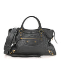 Balenciaga Agneau Classic Gold Hardware City Gris Fossile