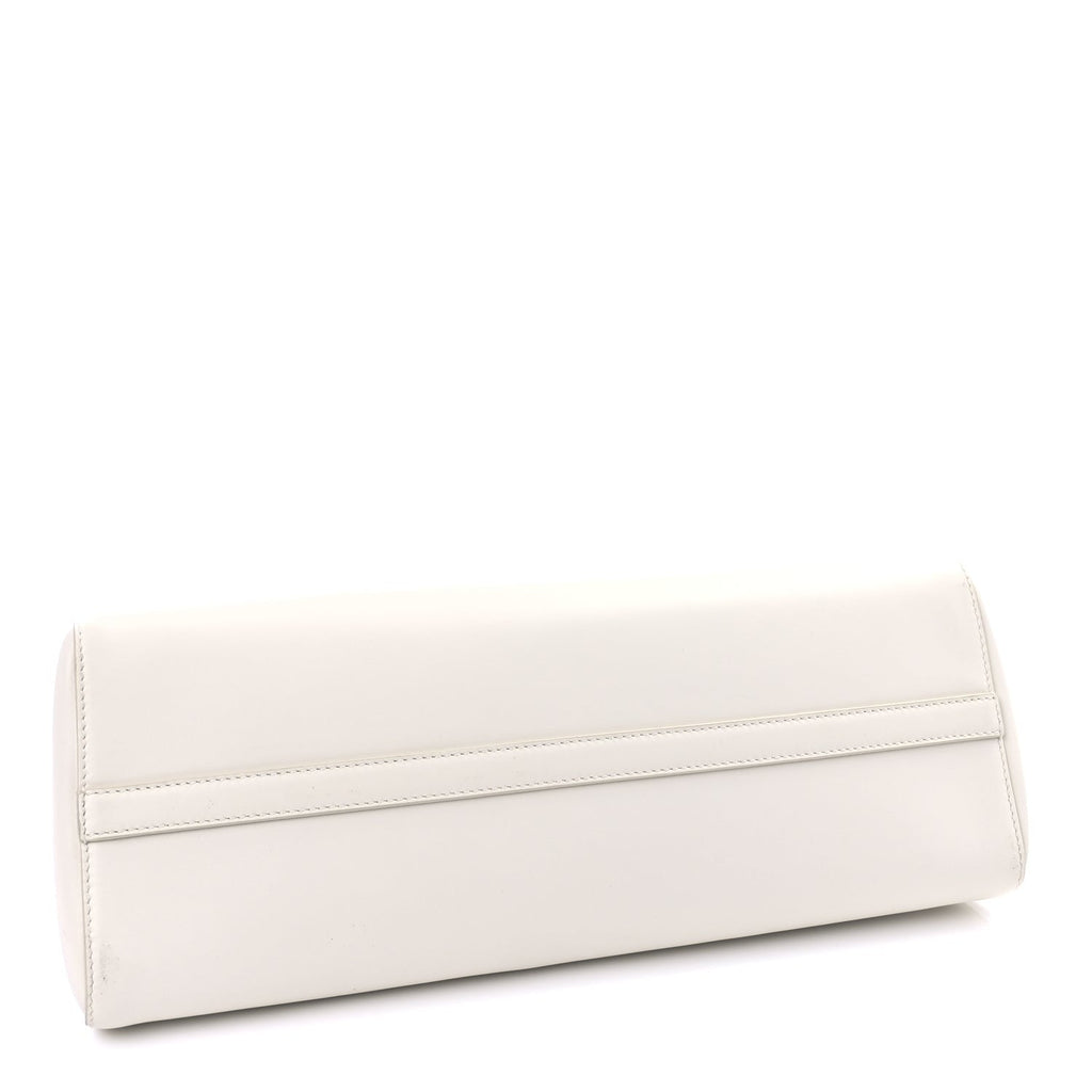 Prada Calfskin Medium Enchaine Bag Bianco