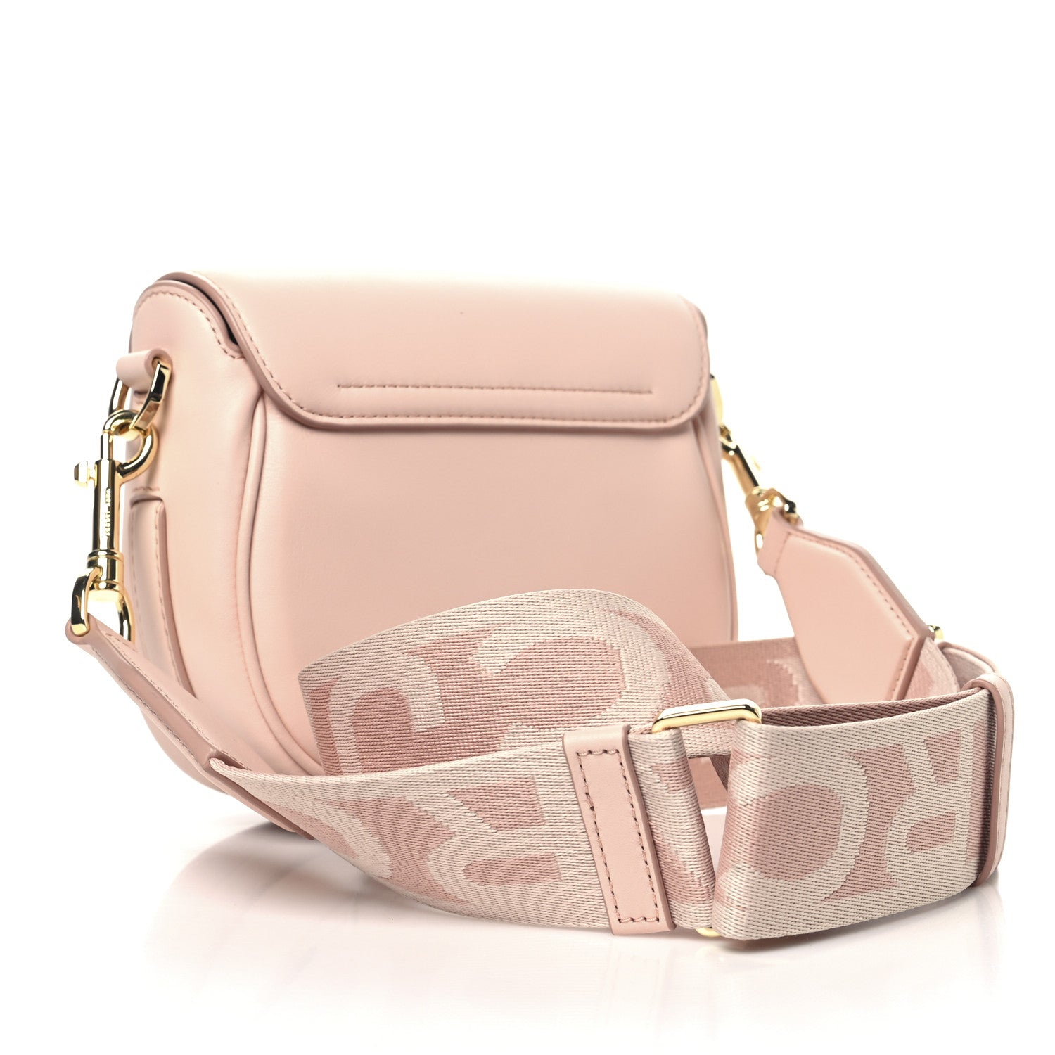 Calfskin Small The Covered J Marc Saddle Bag Rose Dust