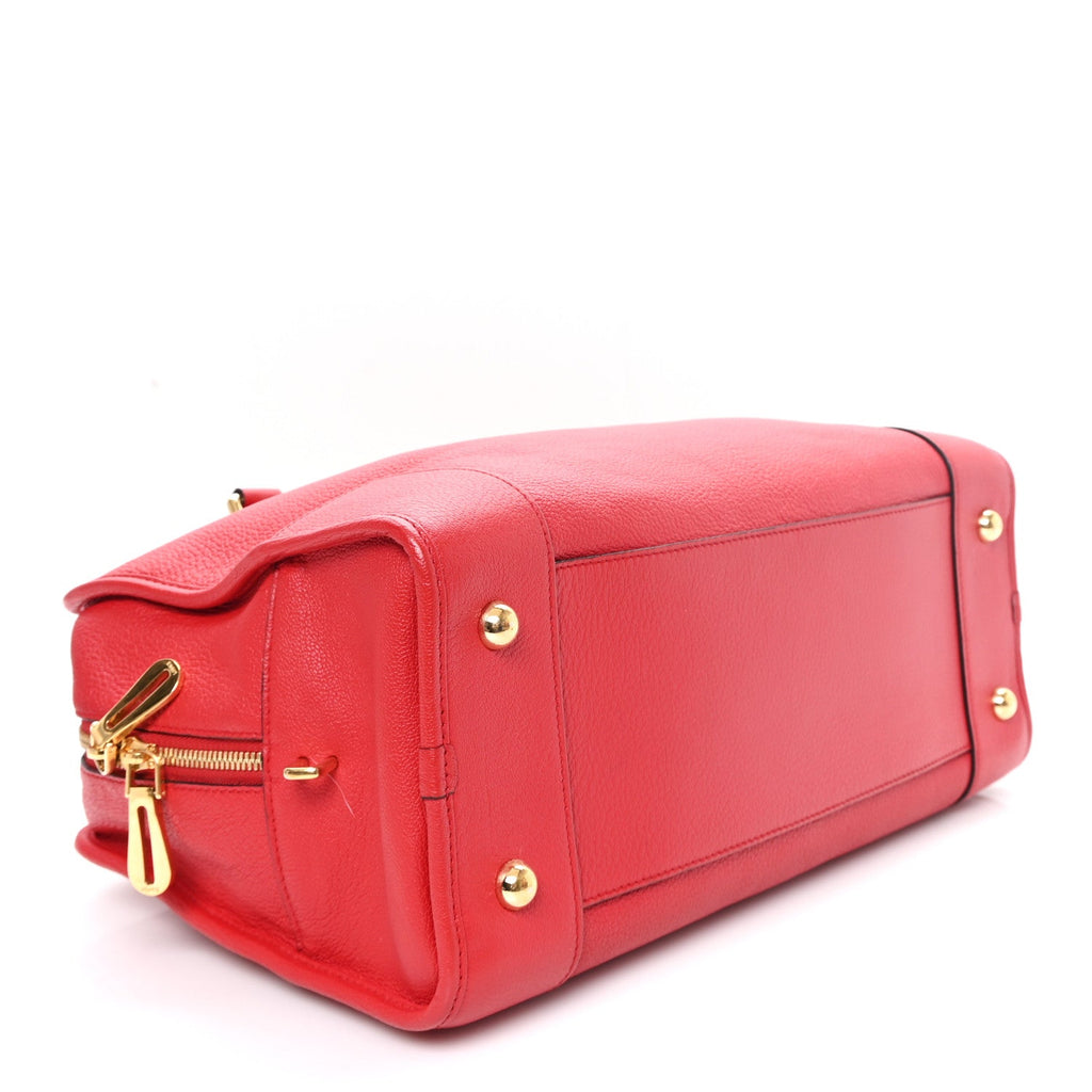 Loewe Calfskin Amazona 36 Red