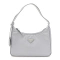 Prada Tessuto Nylon Mini Re-Edition 2000 Bag Fiordaliso