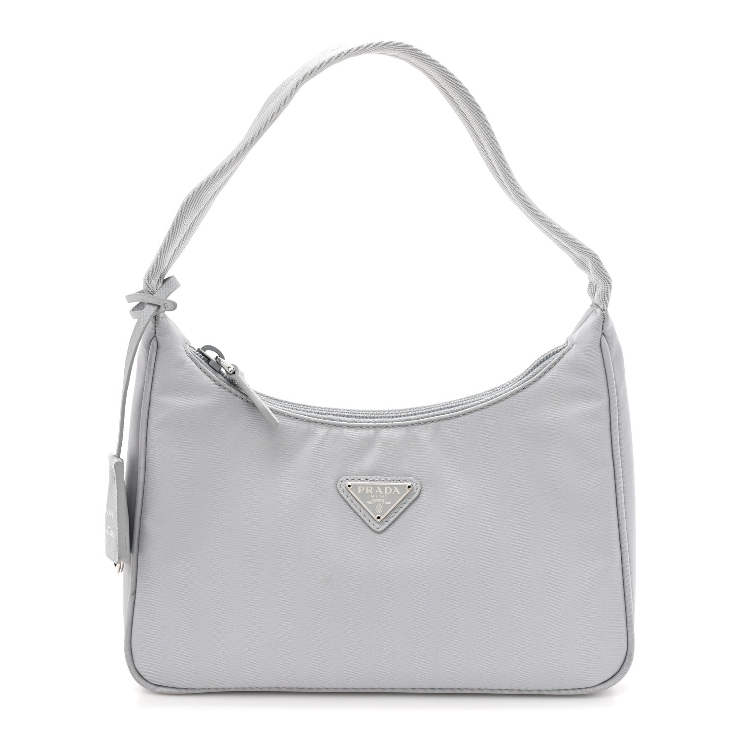 Prada Tessuto Nylon Mini Re-Edition 2000 Bag Fiordaliso