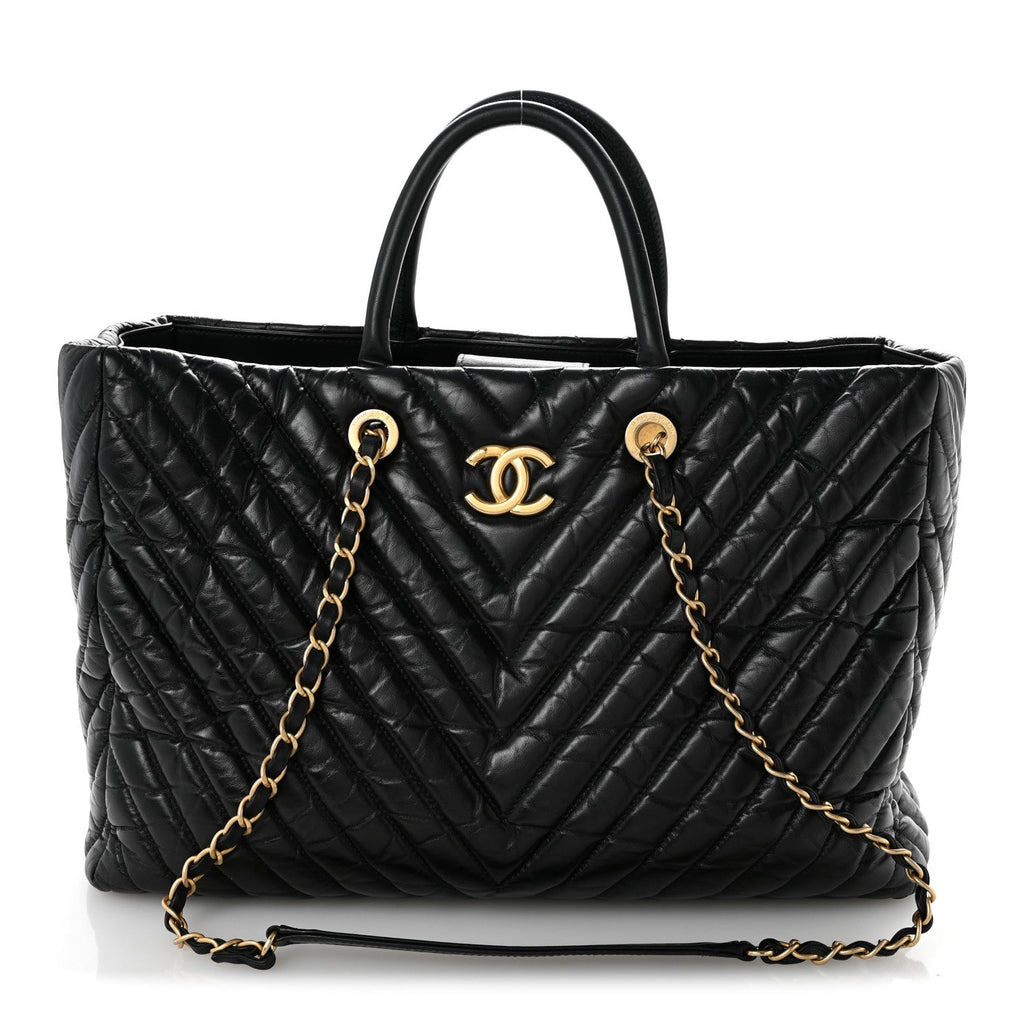 CHANEL COCO HANDLE LARGE SHOPPING BAG
