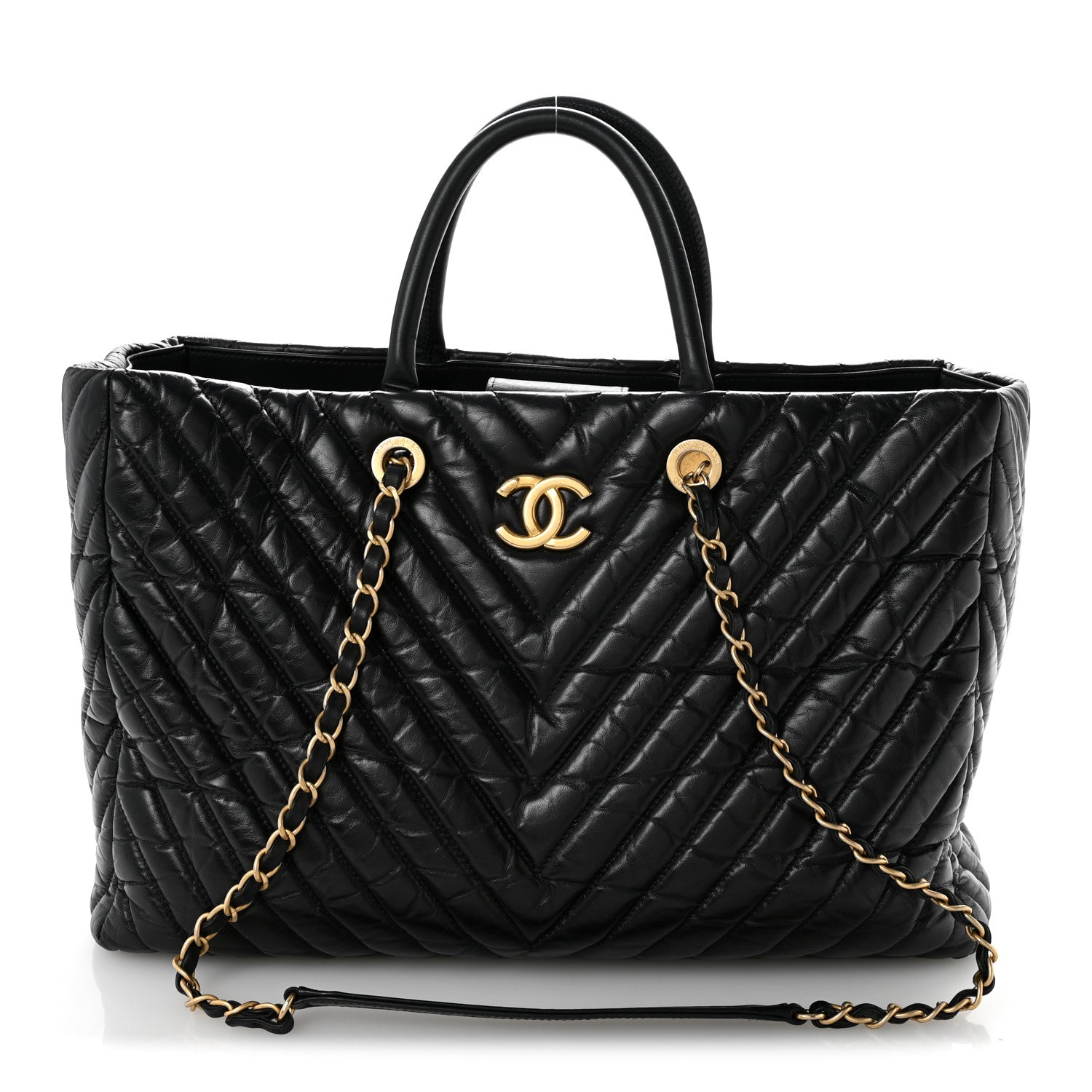 CHANEL COCO HANDLE LARGE SHOPPING BAG