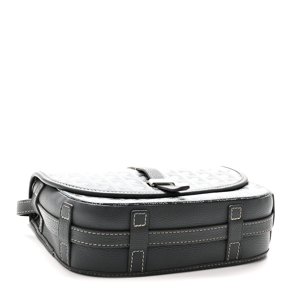 Goyard Goyardine Belvedere II PM Messenger Bag Gray