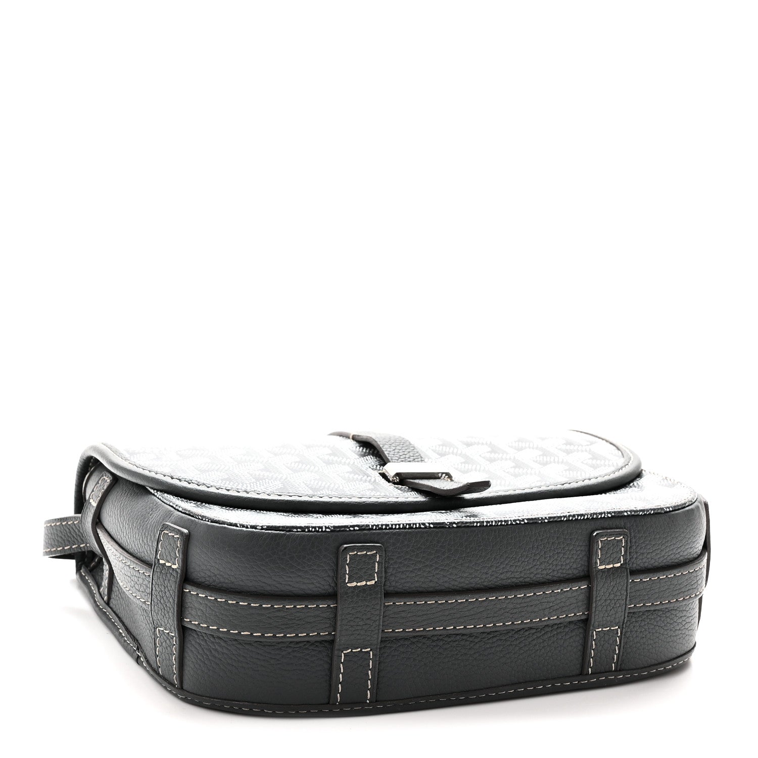Goyard Goyardine Belvedere II PM Messenger Bag Gray