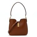 Celine Smooth Calfskin Small Camille 16 Soft Bag Tan