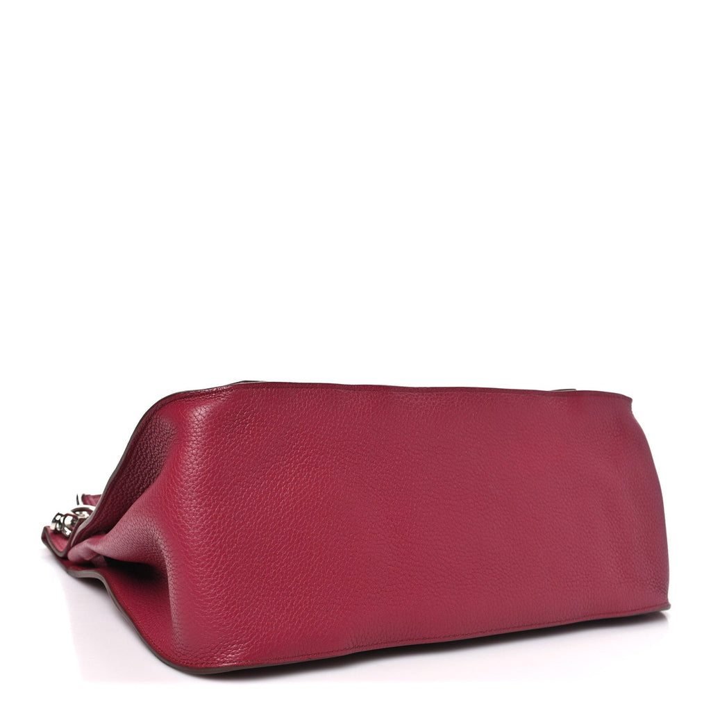 Hermès Taurillon Clemence Jypsiere 34 Rubis