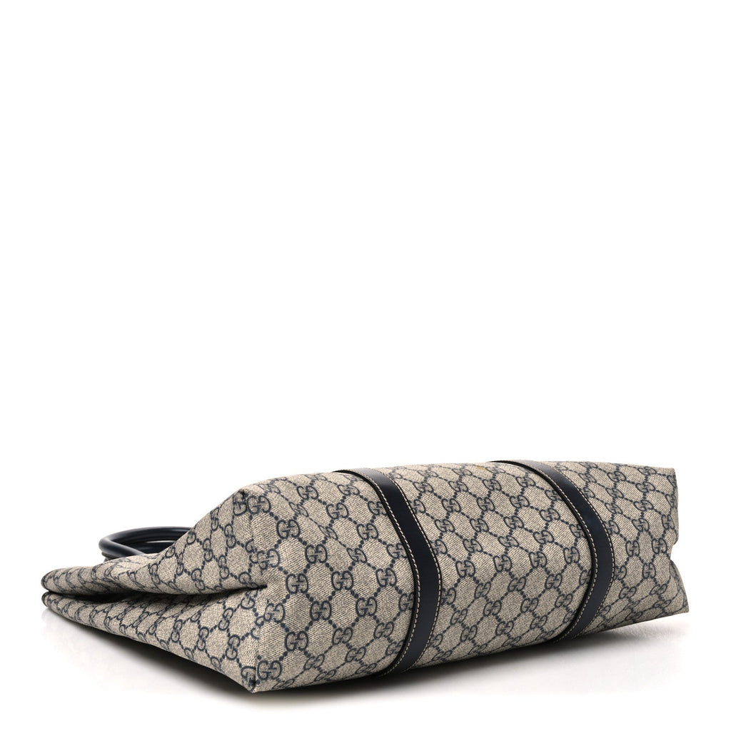 Gucci GG Plus Monogram Joy Vertical Tote Navy