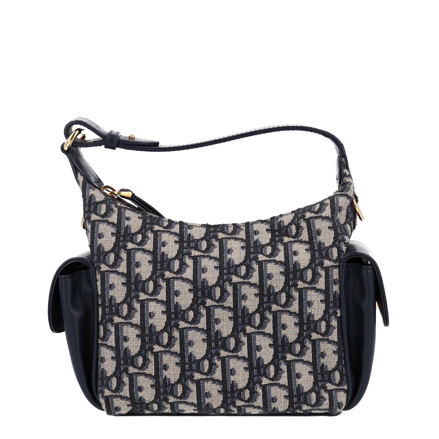 Dior Oblique Jacquard Smooth Calfskin Mini D-Dream Blue