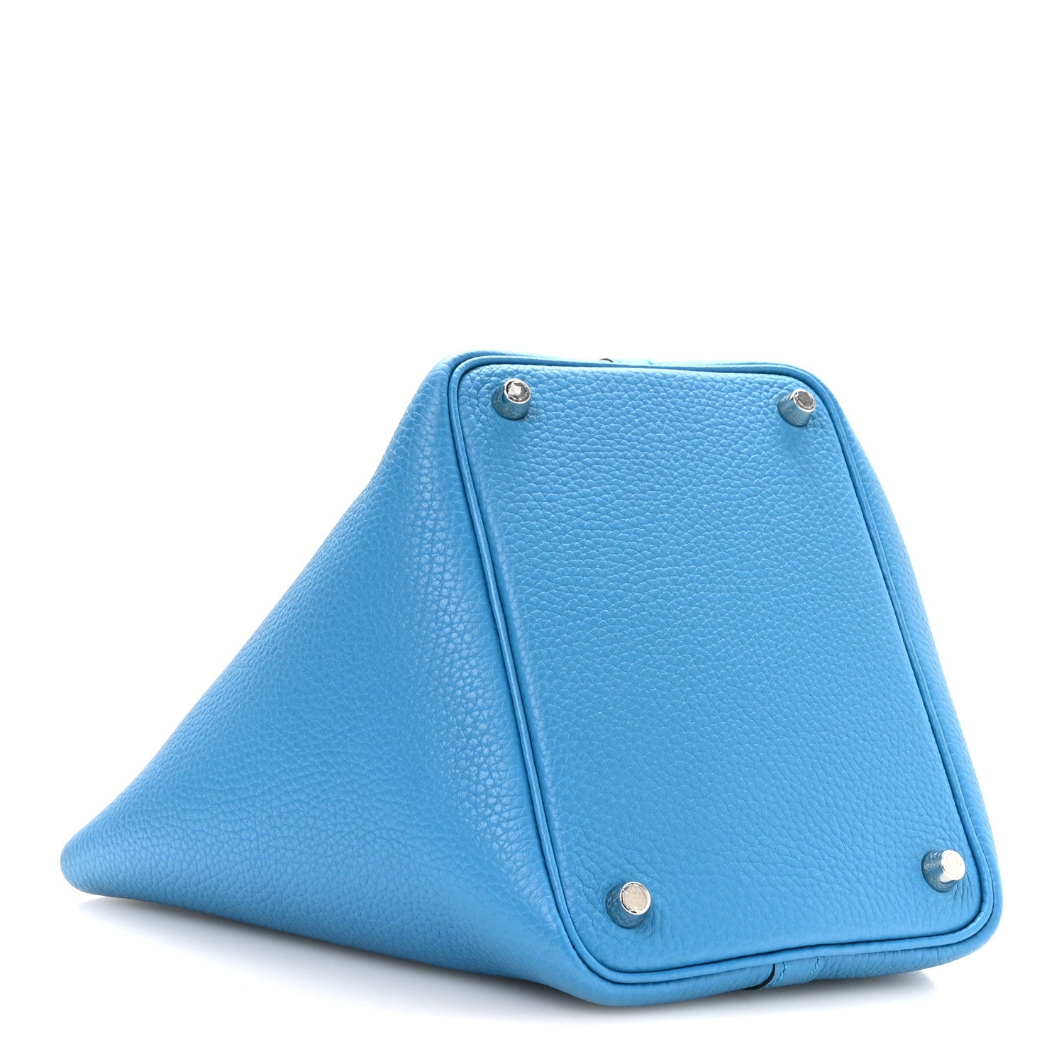 Hermès Taurillon Clemence Picotin Lock 18 PM Bleu Frida