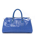 Goyard Croisiere 35 Bleu Ciel - 3/4 front view