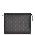 Louis Vuitton Pochette Voyage MM Monogram Eclipse front view