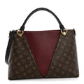 Louis Vuitton Monogram V Tote MM Bordeaux