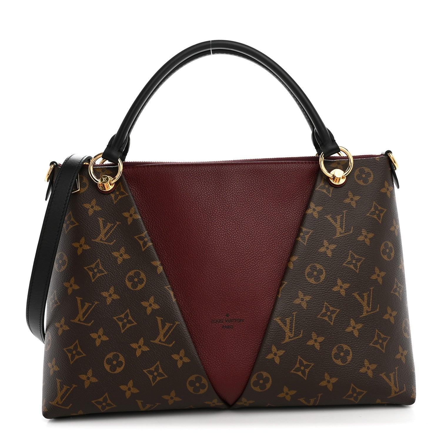 Louis Vuitton Monogram V Tote MM Bordeaux
