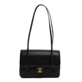 Chanel Shiny Caviar Preppy Coco Small Flap Navy