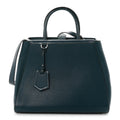 Fendi Vitello Elite Regular 2Jours Tote Oceano