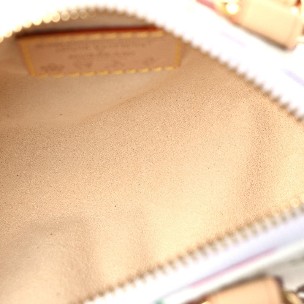 Louis Vuitton X TM Monogram Multicolor Nano Speedy White