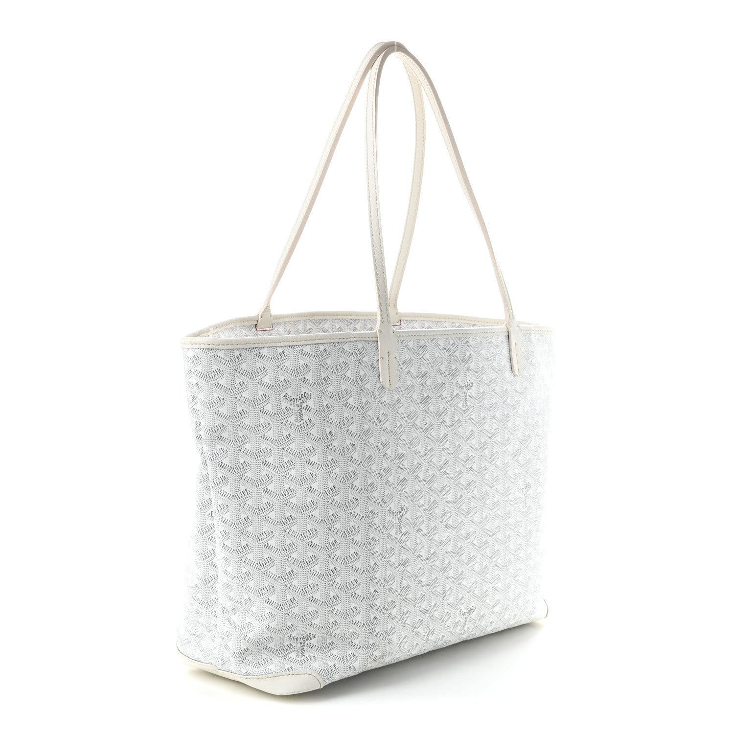 Goyard Goyardine Artois MM White