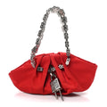 Givenchy Satin Mini Kenny Shoulder Bag Red