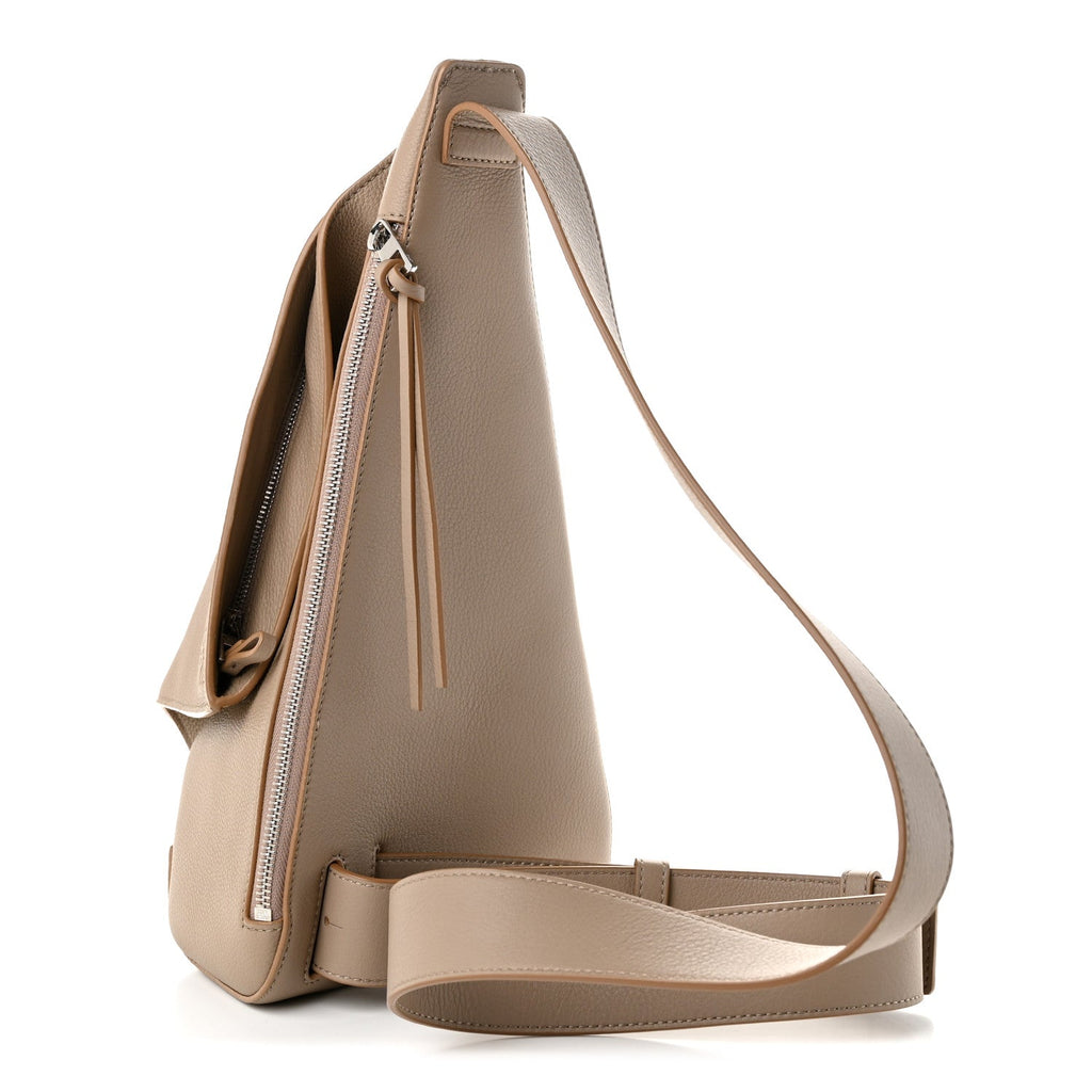 Loewe Soft Grained Calfskin Anton Sling Sand
