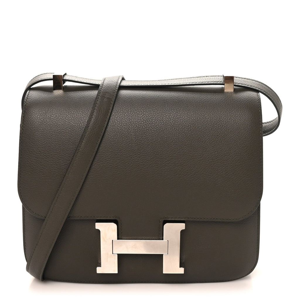 Hermès Evercolor Constance 24 Vert De Gris