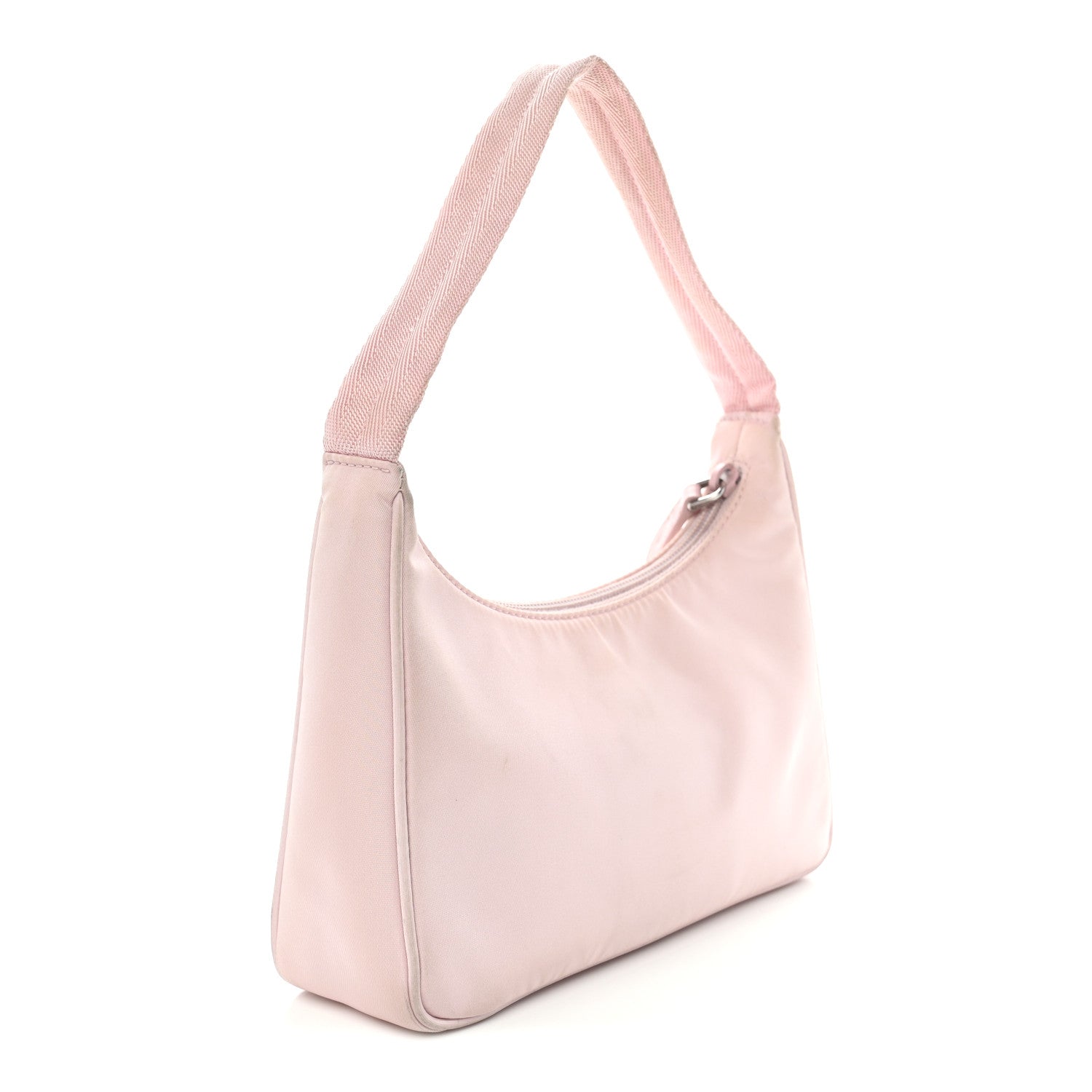 Prada Tessuto Nylon Saffiano Re-Edition 2000 Bag Alabastro