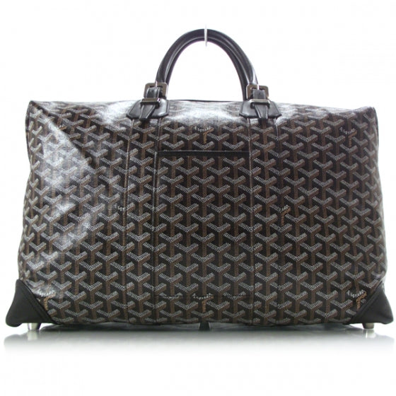 Goyard Bowling 45 Travel Bag in Goyardine Canvas
