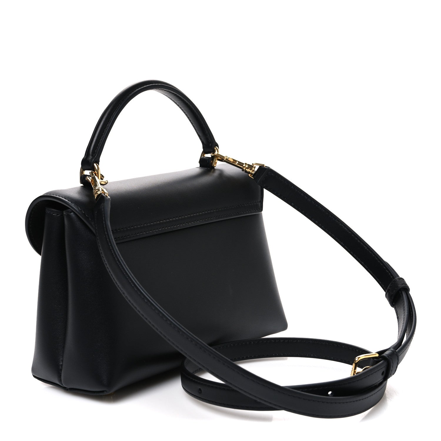 Celine Smooth Satinated Calfskin Teen Nino Black