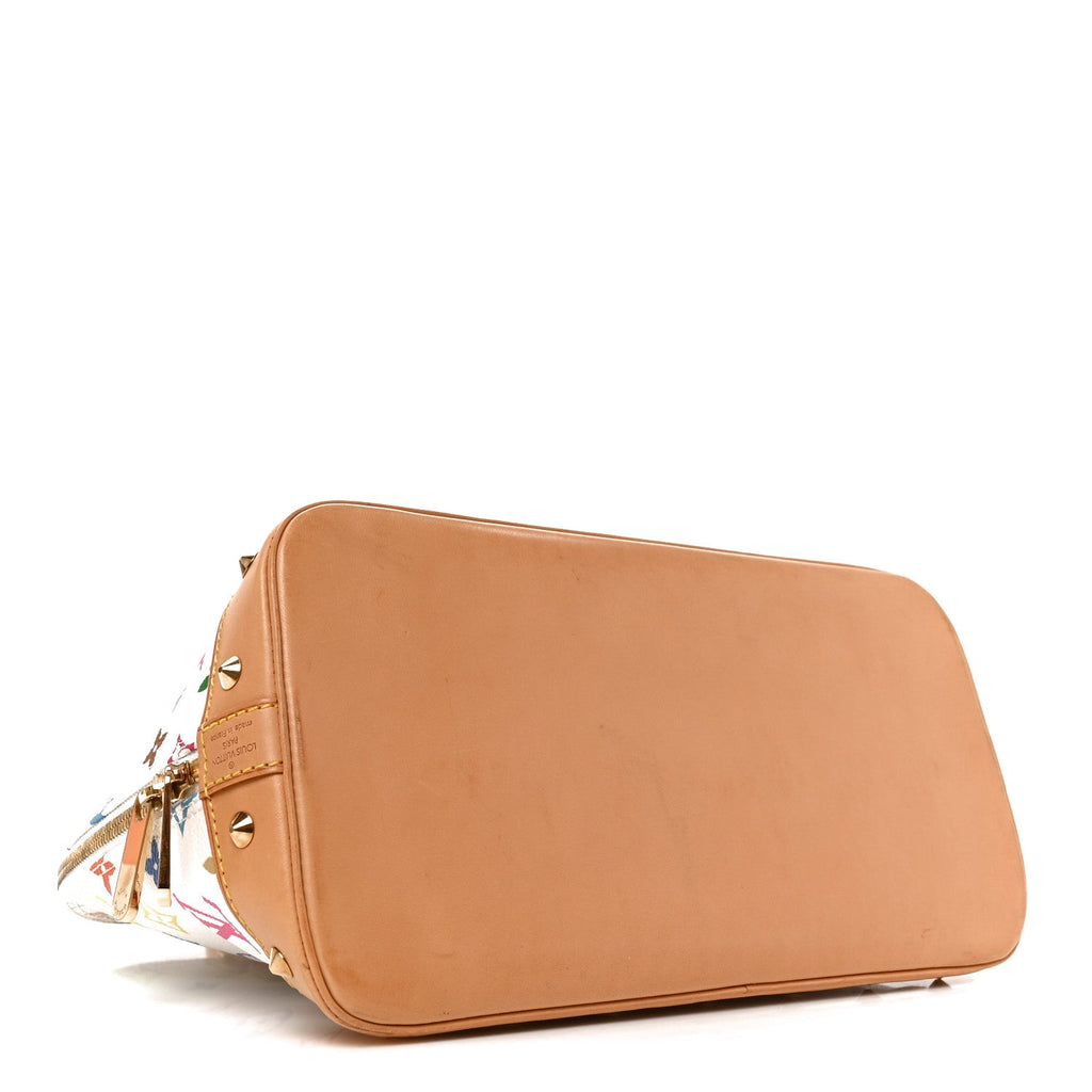Louis Vuitton Monogram Multicolor Alma White