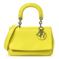 Dior Bullcalf Mini Be Dior Flap Vert Acide