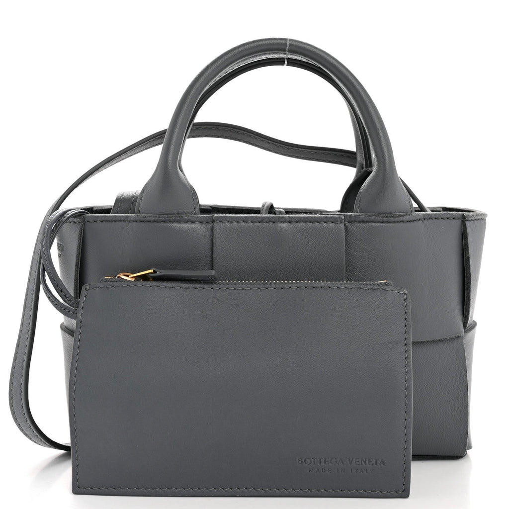 Bottega Veneta Nappa Maxi Intrecciato Arco Tote Thunder