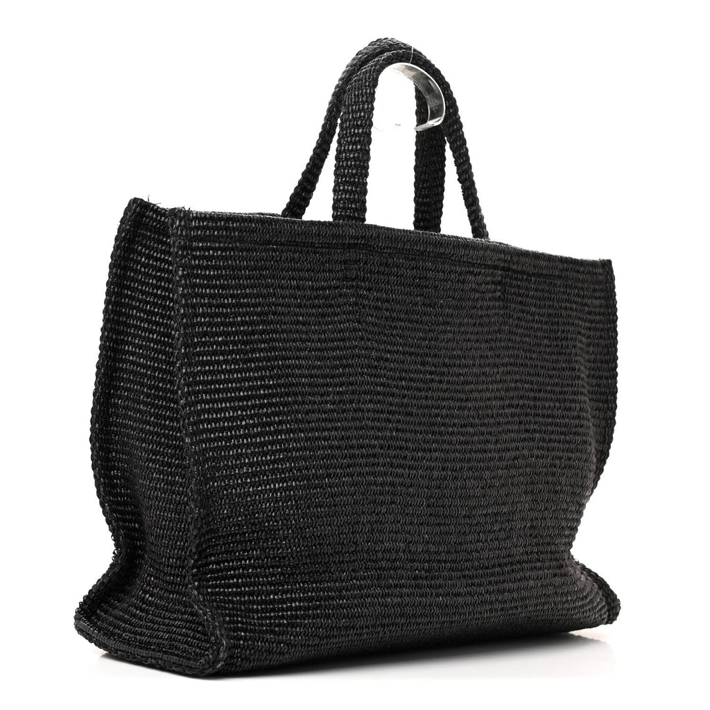 Givenchy Raffia Medium G Tote Black