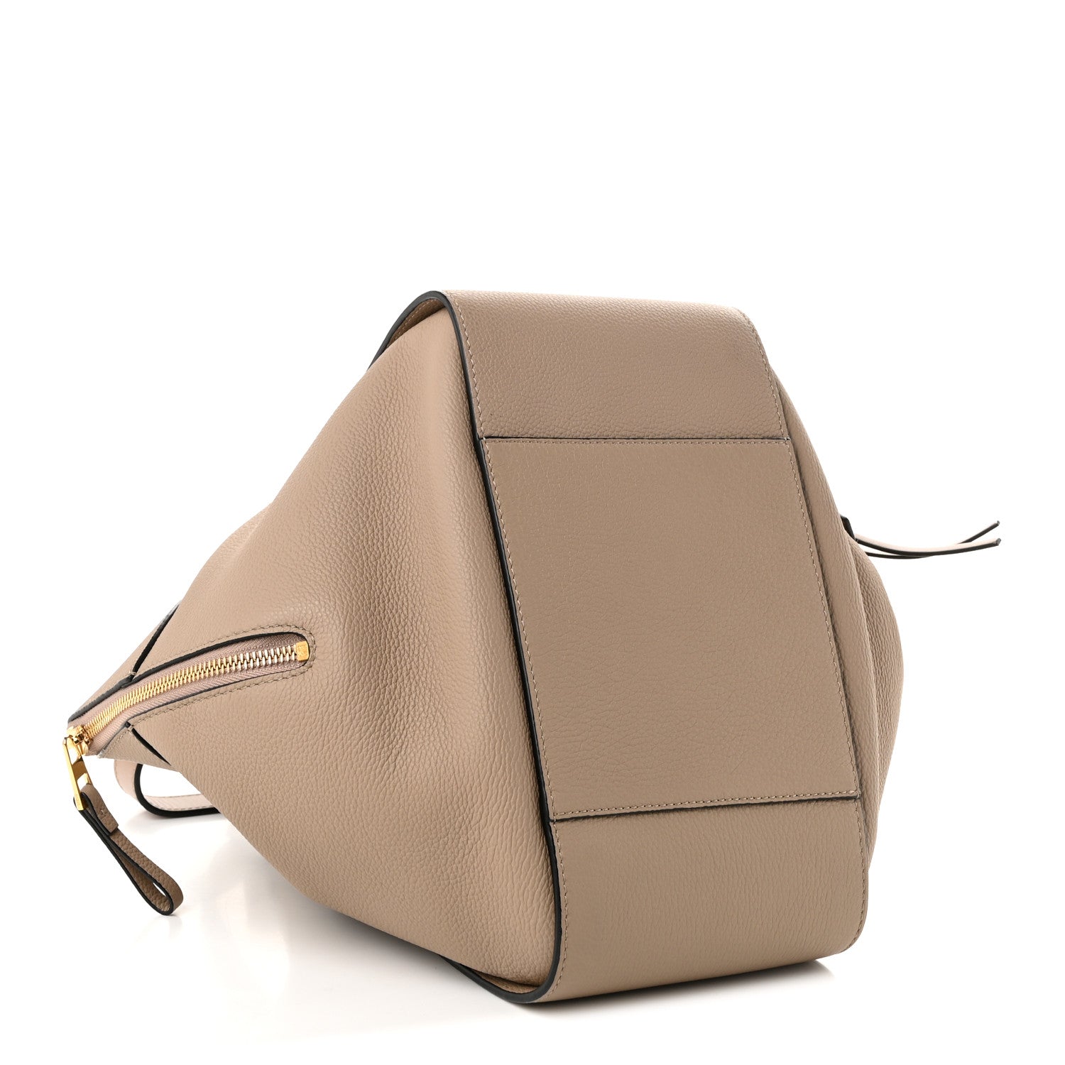 Loewe Grained Calfskin Small Hammock Shoulder Bag Sand