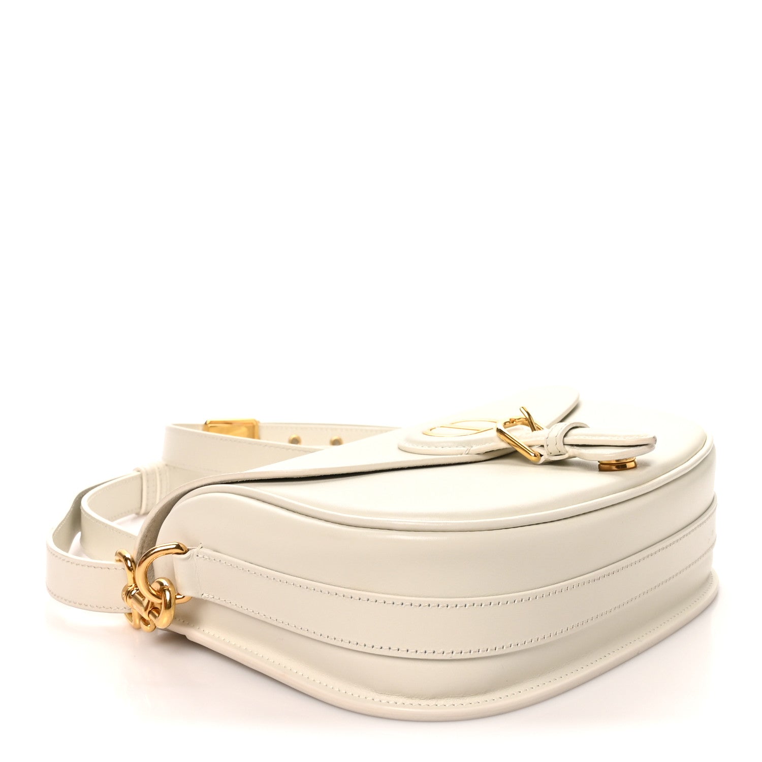 Dior Box Calfskin Medium Bobby Flap Latte
