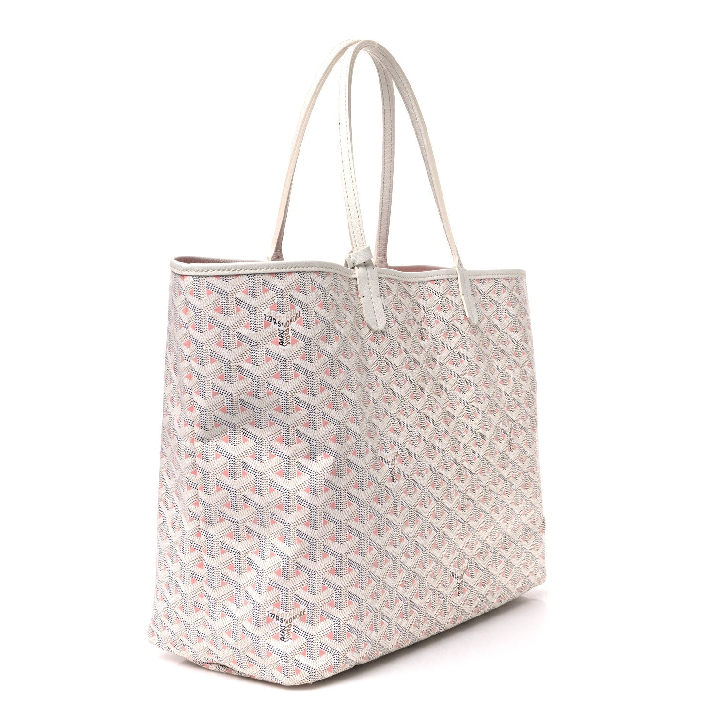 Goyard Saint Louis Claire Voie PM White Pink