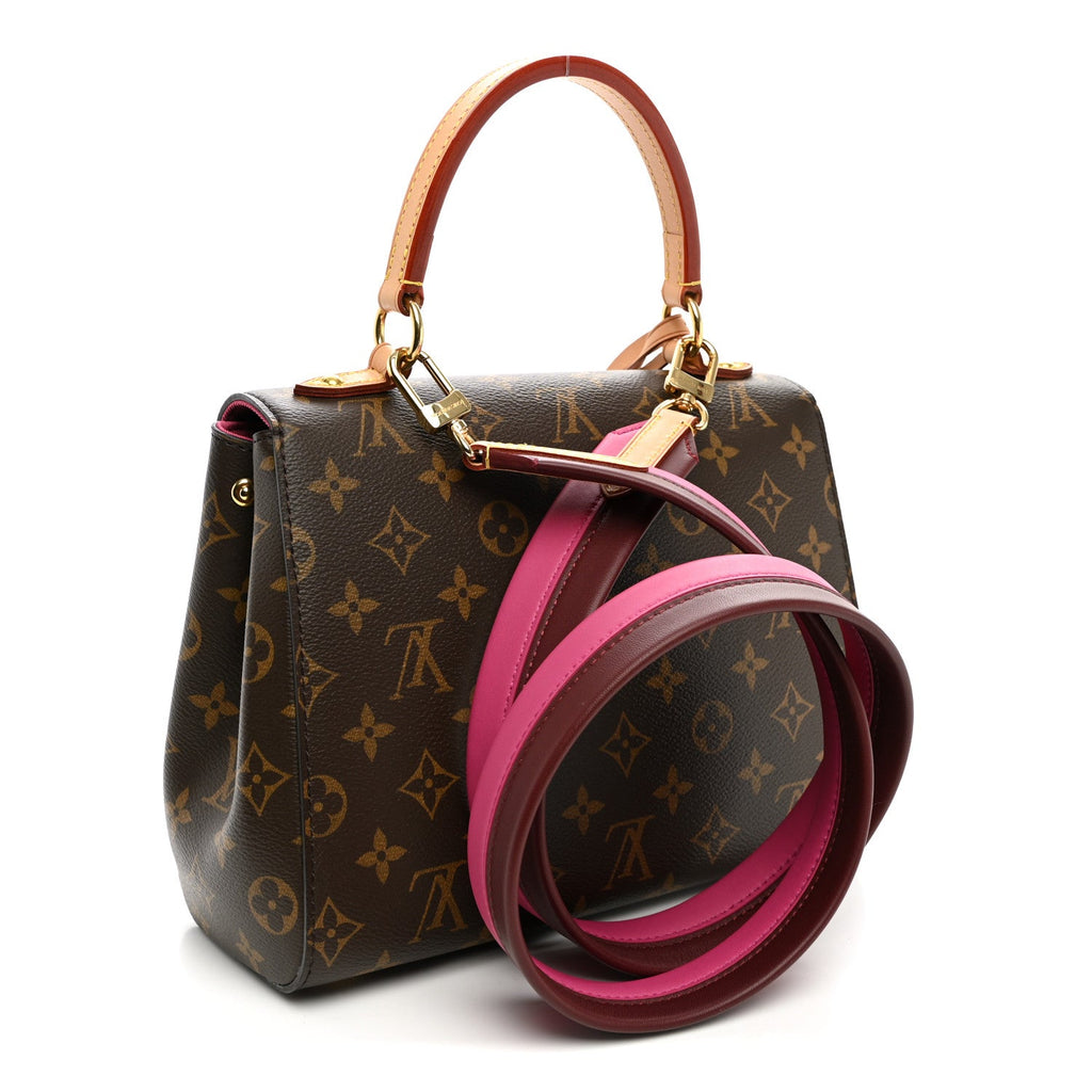 Louis Vuitton Monogram Cluny BB Bordeaux Fuchsia
