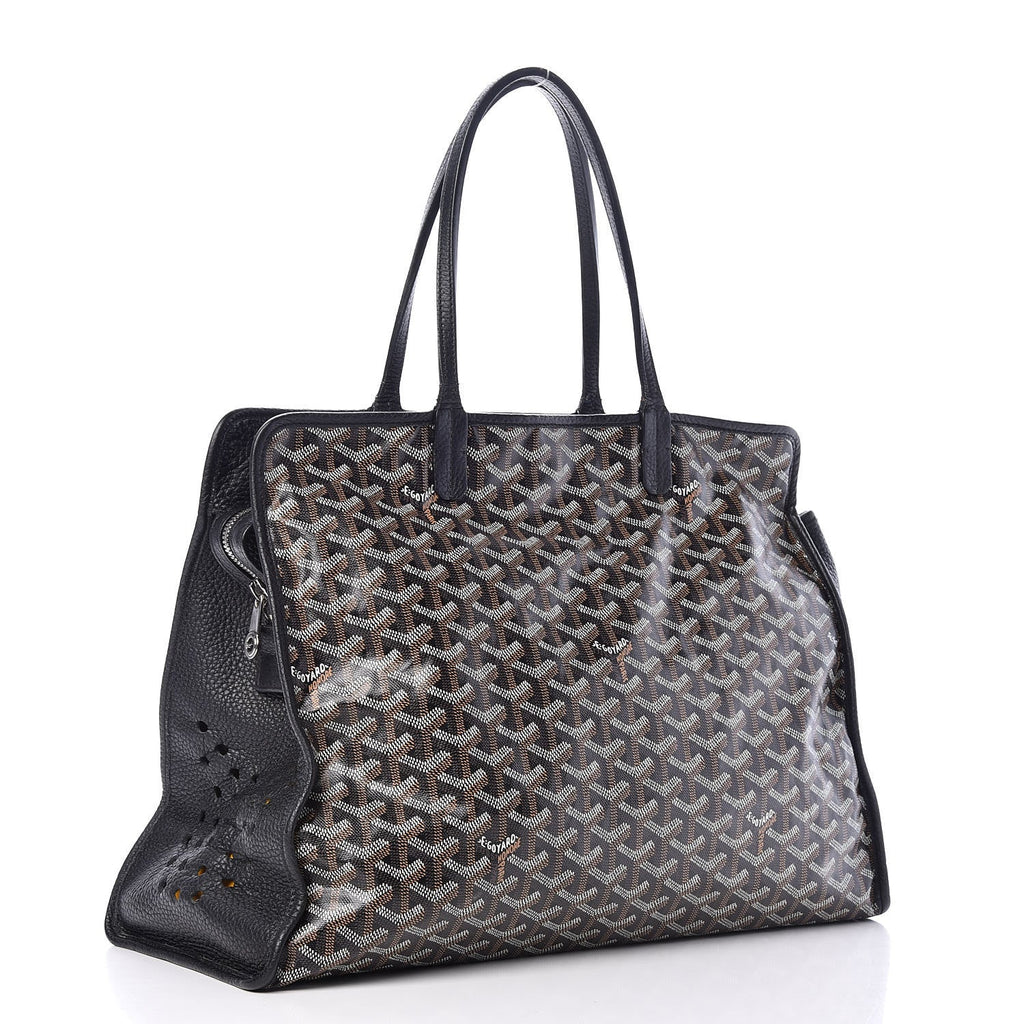 Goyard Hardy PM Bag in Black Goyardine