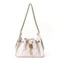 Chanel Caviar Quilted Mini Chanel 25 Handbag White