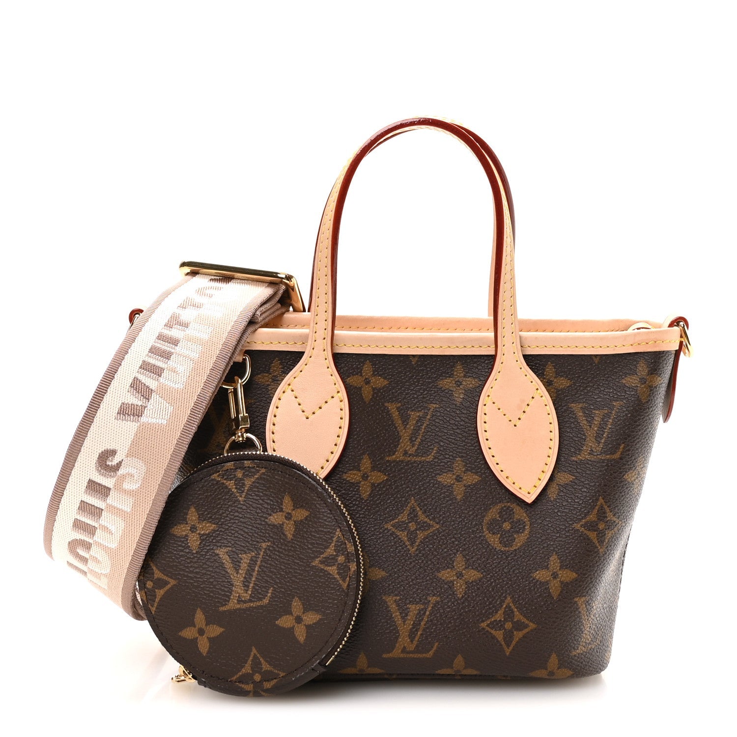 Louis Vuitton Monogram Neverfull BB Beige