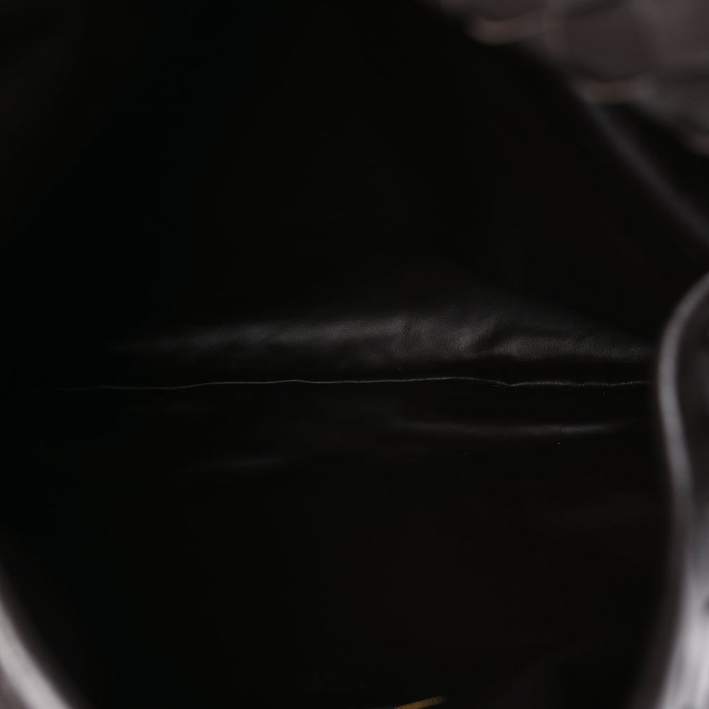 Bottega Veneta Calfskin Intrecciato Large Hop Fondant
