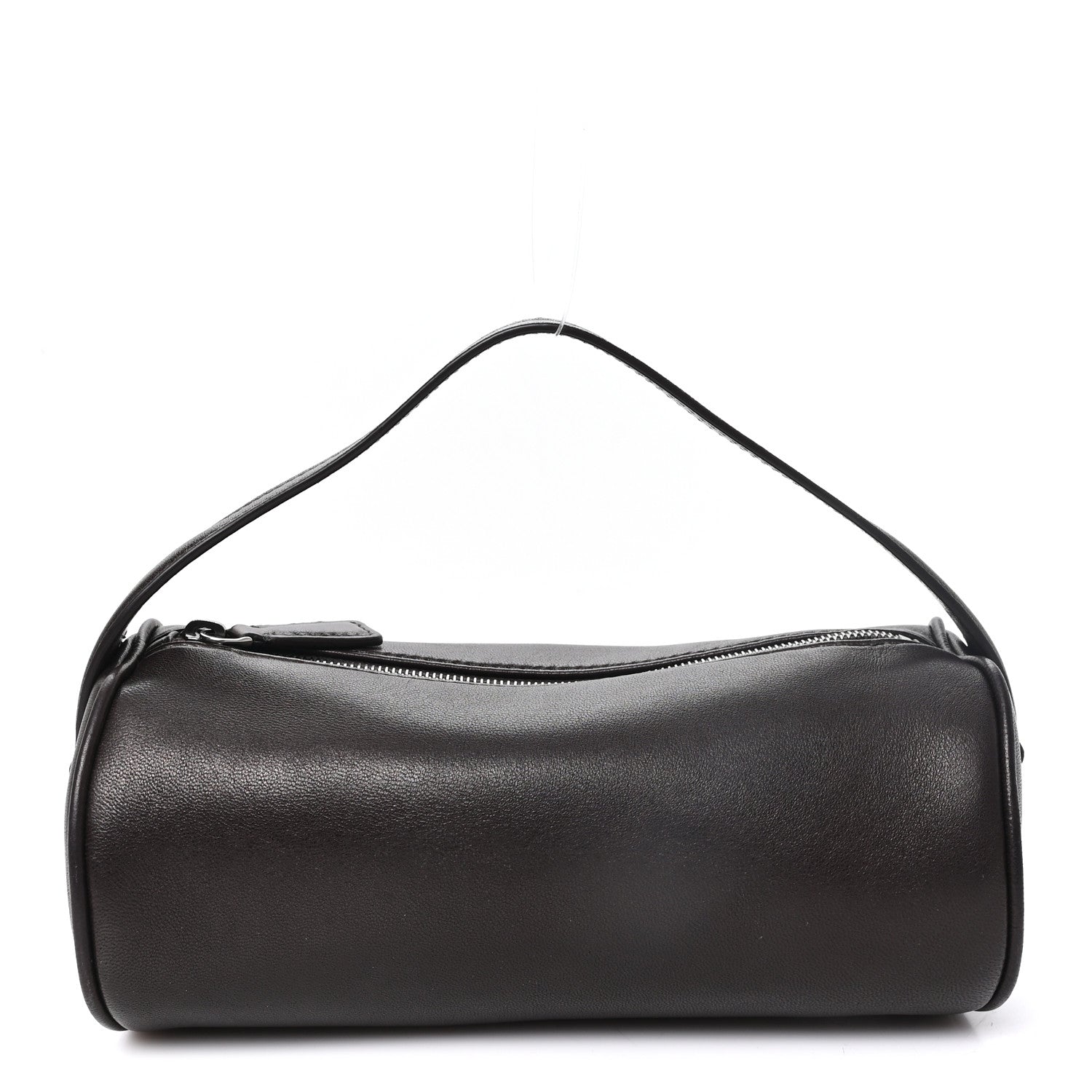 The Row Nappa Round 90's Bag Dark Aniline