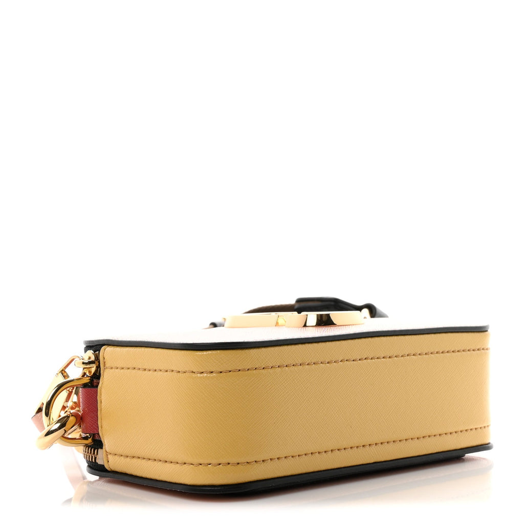 Saffiano Small Snapshot Camera Bag New Rose